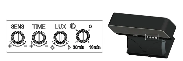 Pdlux PD-LED131-D микроволновый датчик движения светодиодные Настенные светильники с экономкой энергии батарейным