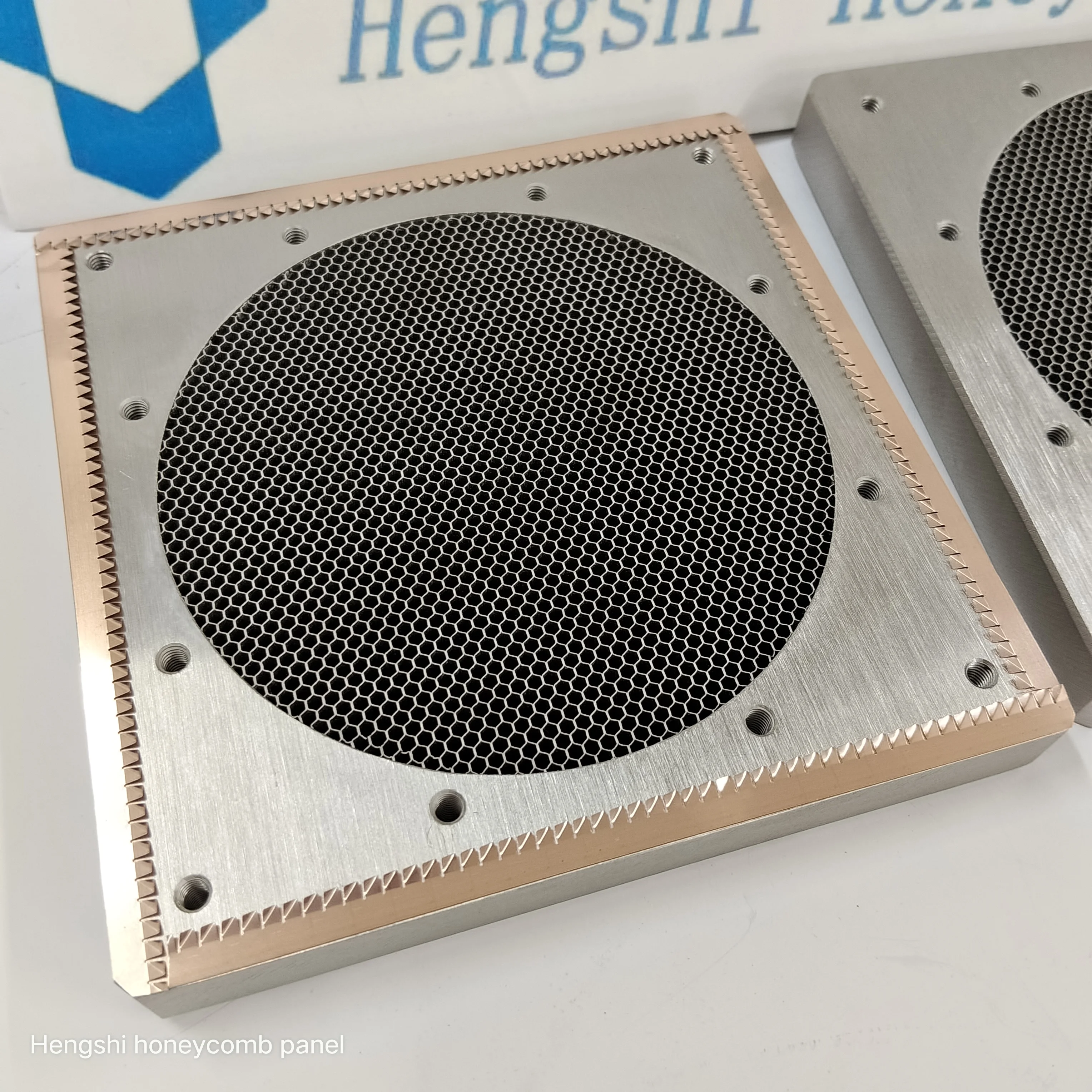 Vacuum brazing Stainless Steel steel Honeycomb Panels fan cooling electronic