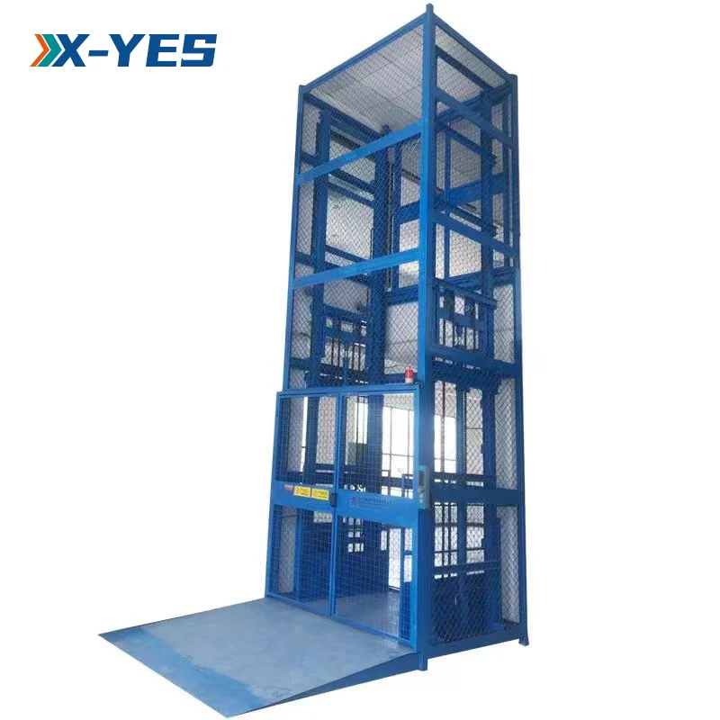 Automatic High Efficiency Vertical Lift Conveyor Cargo Lift Warehouses Vertical Lifter Elevator Conveyor