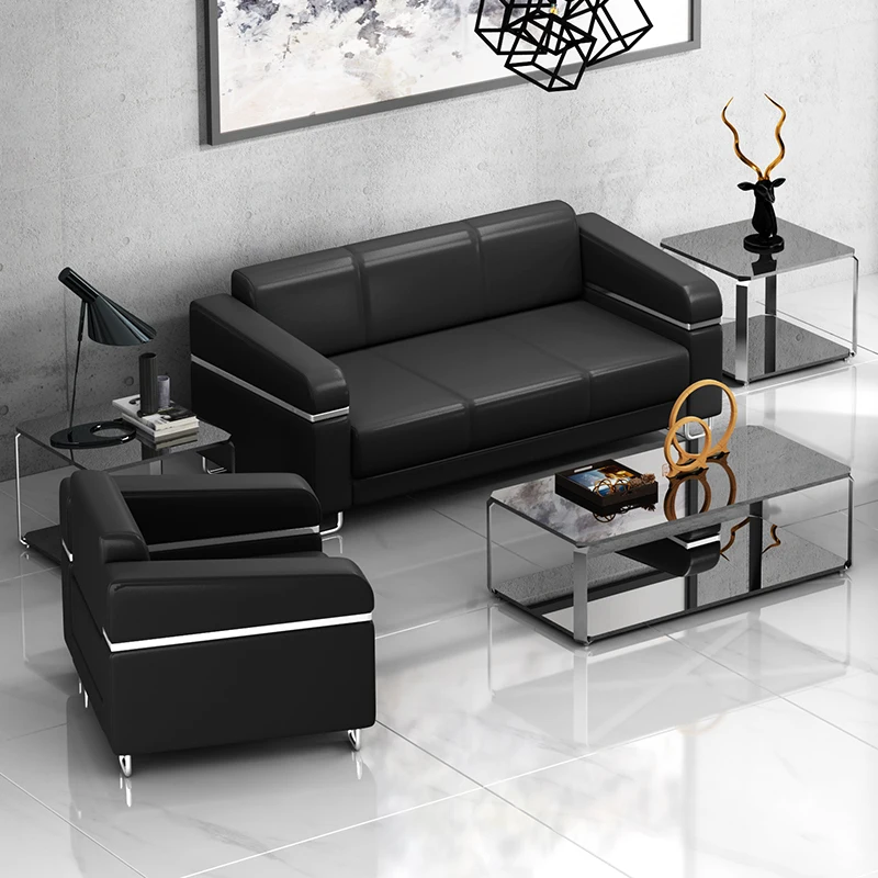 SF-17 Office Sofa Custom Office Room Leisure Luxury Waiting Room Hotel Reception Couch Sofas Modern office sofa set furniture