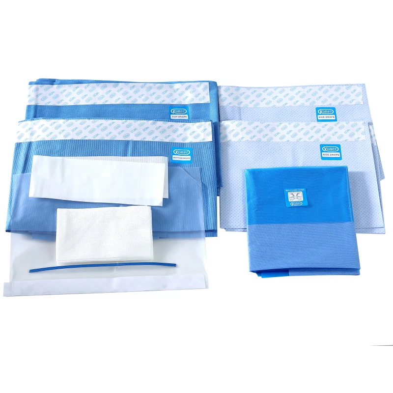 China Manufacturer Surgical drape pack Disposable nonwoven Universal Pack