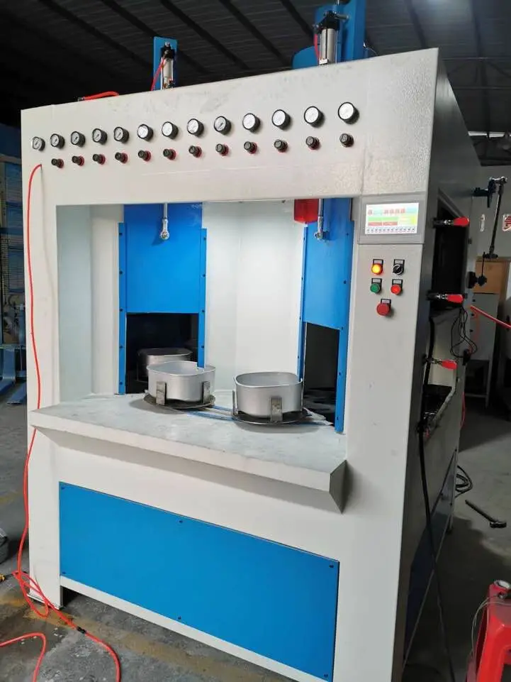 Automatic Rotary Sandblasting Machine Batch Sandblaster