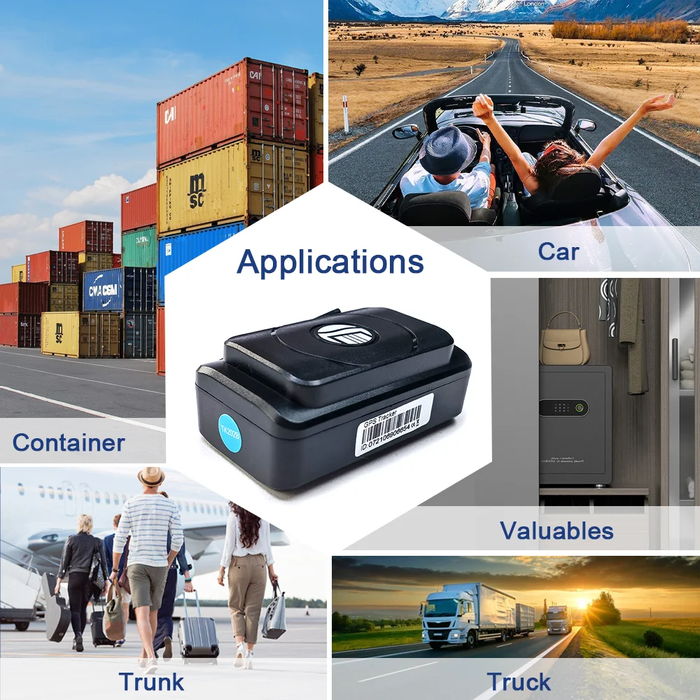 DAGPS tk202 portable gps tracker with Strong Magnet Long Battery Life Asset Gps Tracking Device Wireless 4G Magnetic Gps Tracker