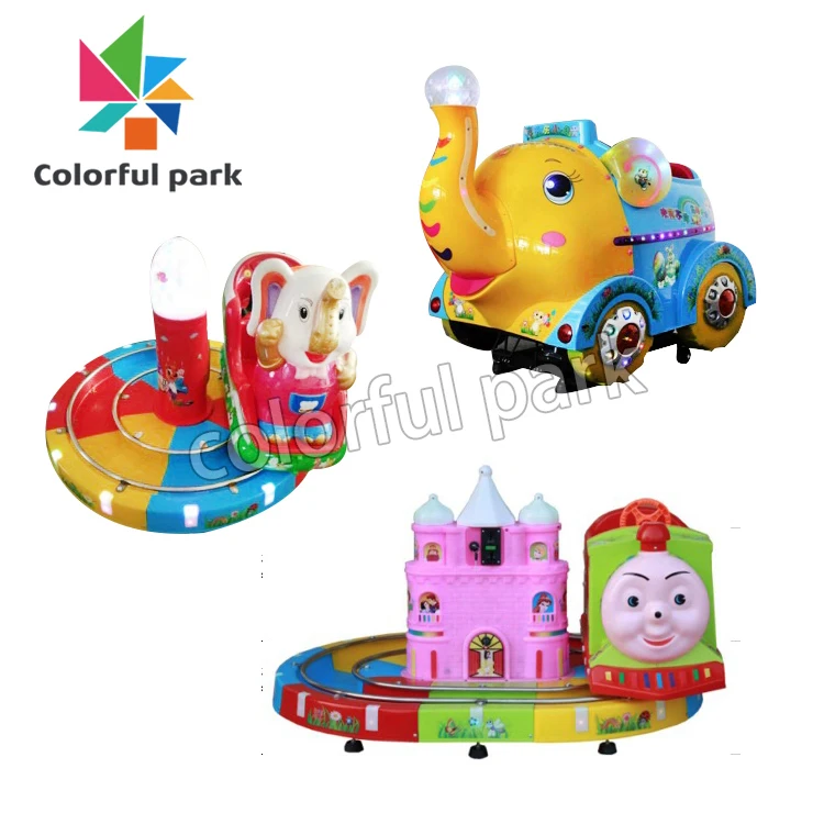  Машинная игра Colorfulpark для детей детская монета + управление