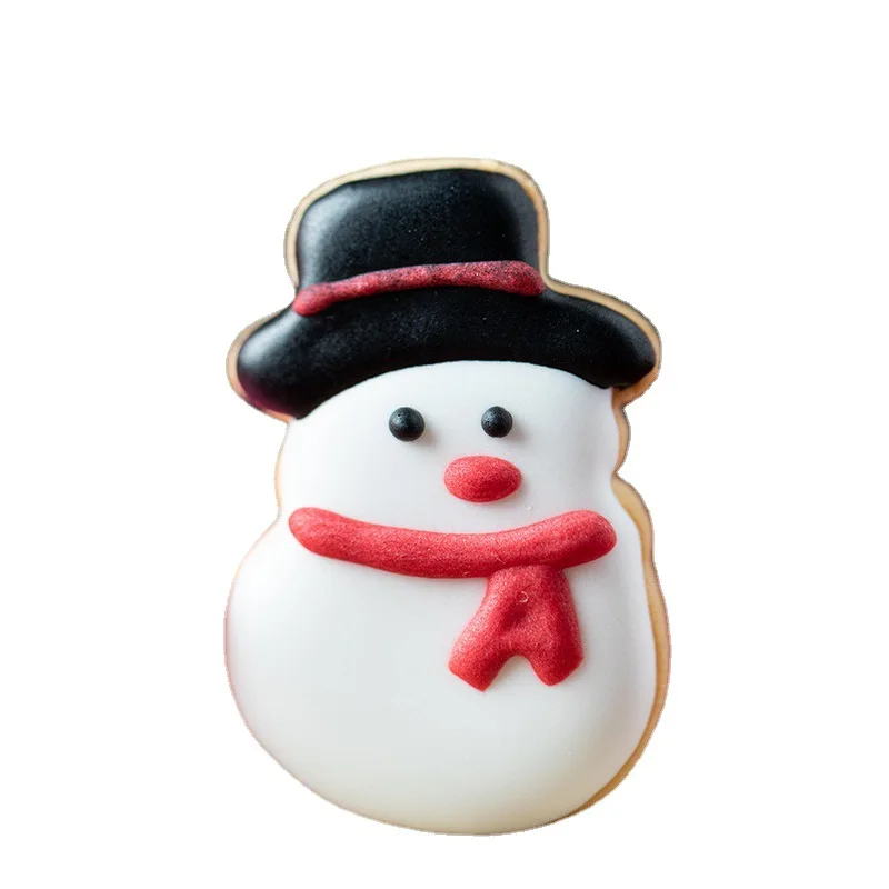 8pcs/bag or 10pcs/bag Muntifuntional Christmas Stainless Steel Cake Decoration Mold Press Mold Fruit Chocolate Cutter Cookie