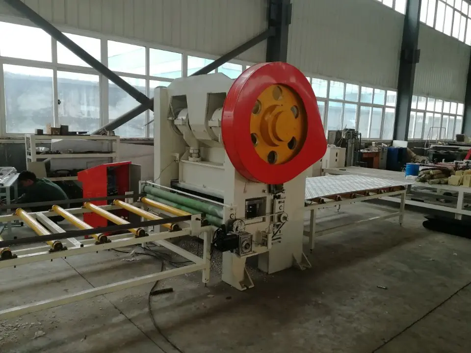 gypsum board perforation machine