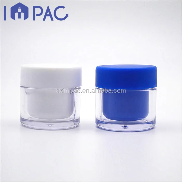 Private label cosmetics jar 15g 15ml for eyeshadow container packaging