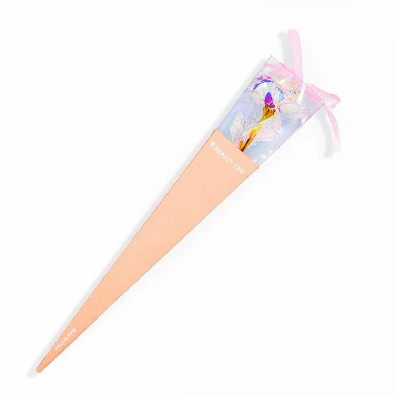 Luxury Round Plastic PVC Single rose box