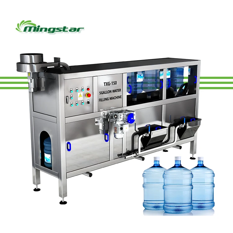 Good Performance 5 Gallon Bottled Drinking Water Filling and Sealing Machine