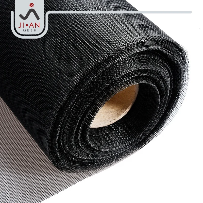 304 stainless steel mesh window screen anti mosquito invisible window screen net black ss wire mesh roll insect screening