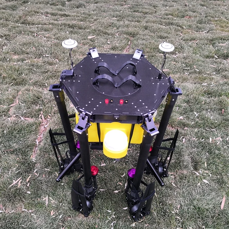 Factory price remote control agricultural spray helicopter dron fumigador sprayer drone 20kg