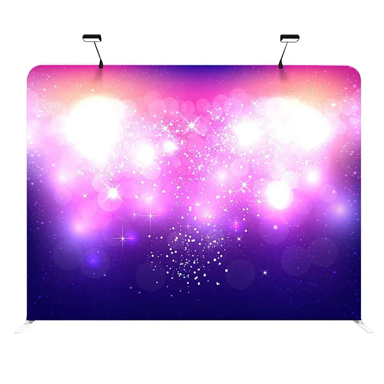 Factory Sale Low Price 8ft Portable Lightweight Ez Tube Stretch Wall Backdrop Tension Fabric Display
