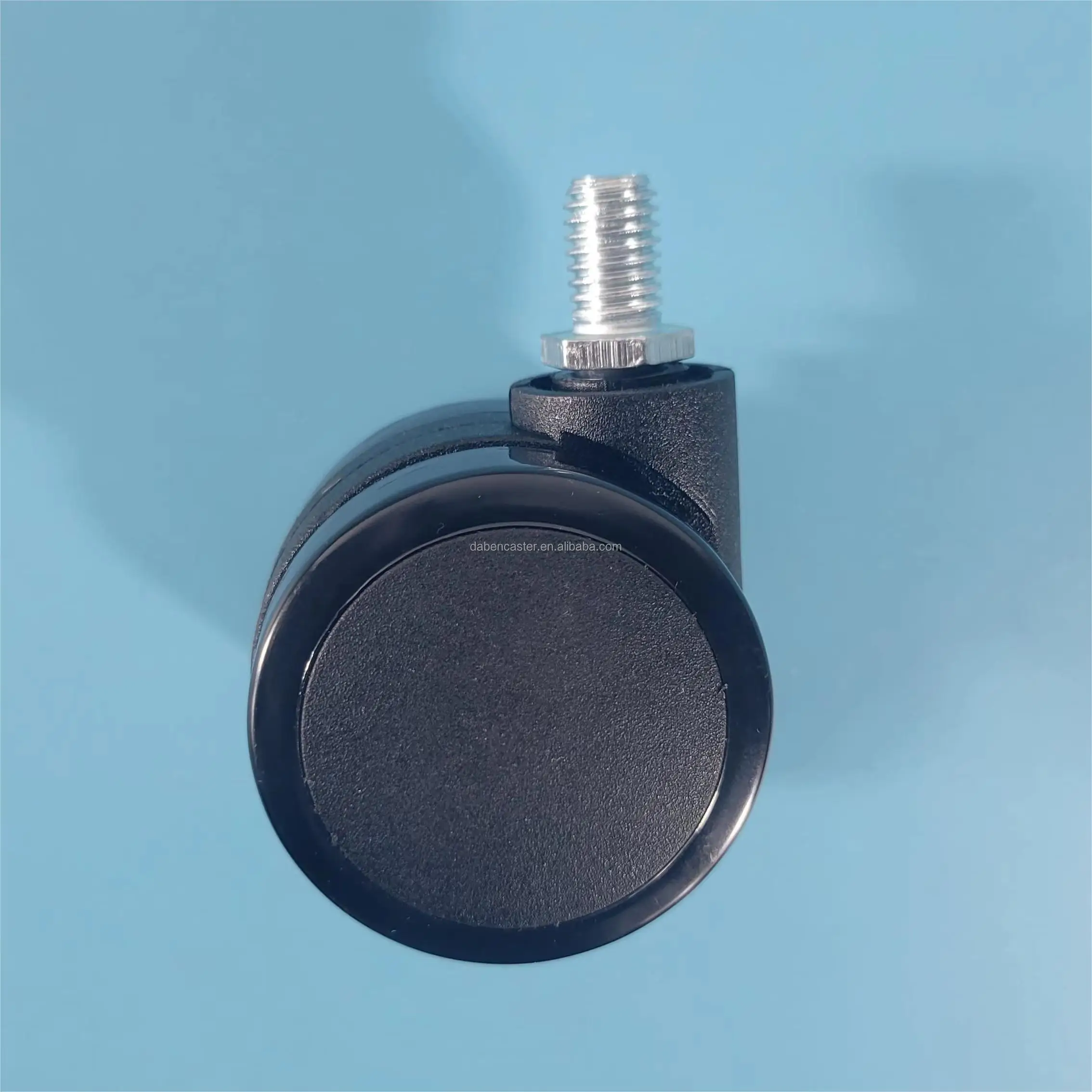 55mm Pin stem double wheels caster for furniture caster chair and table wheels