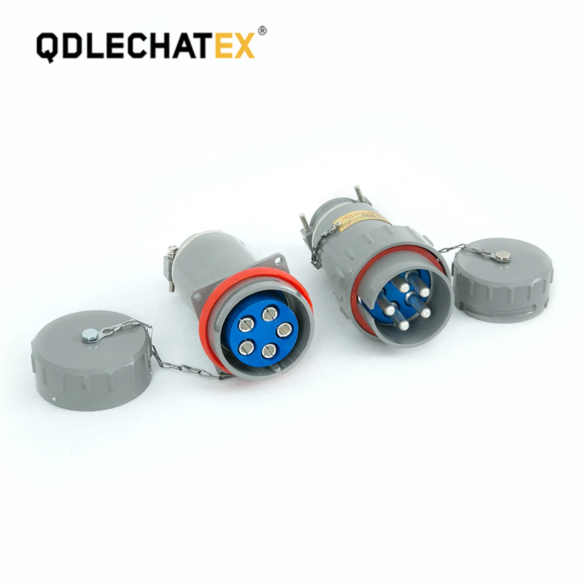 Ex 300A YT YZ-5  Non-sparking three-phase five-pole 5pin explosion proof connector