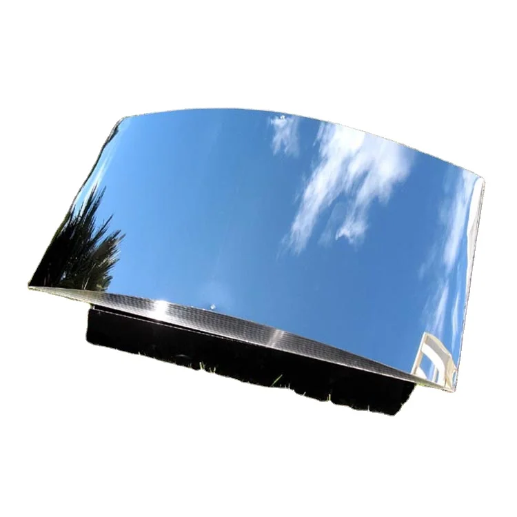 Mylar mirror film for solar reflection