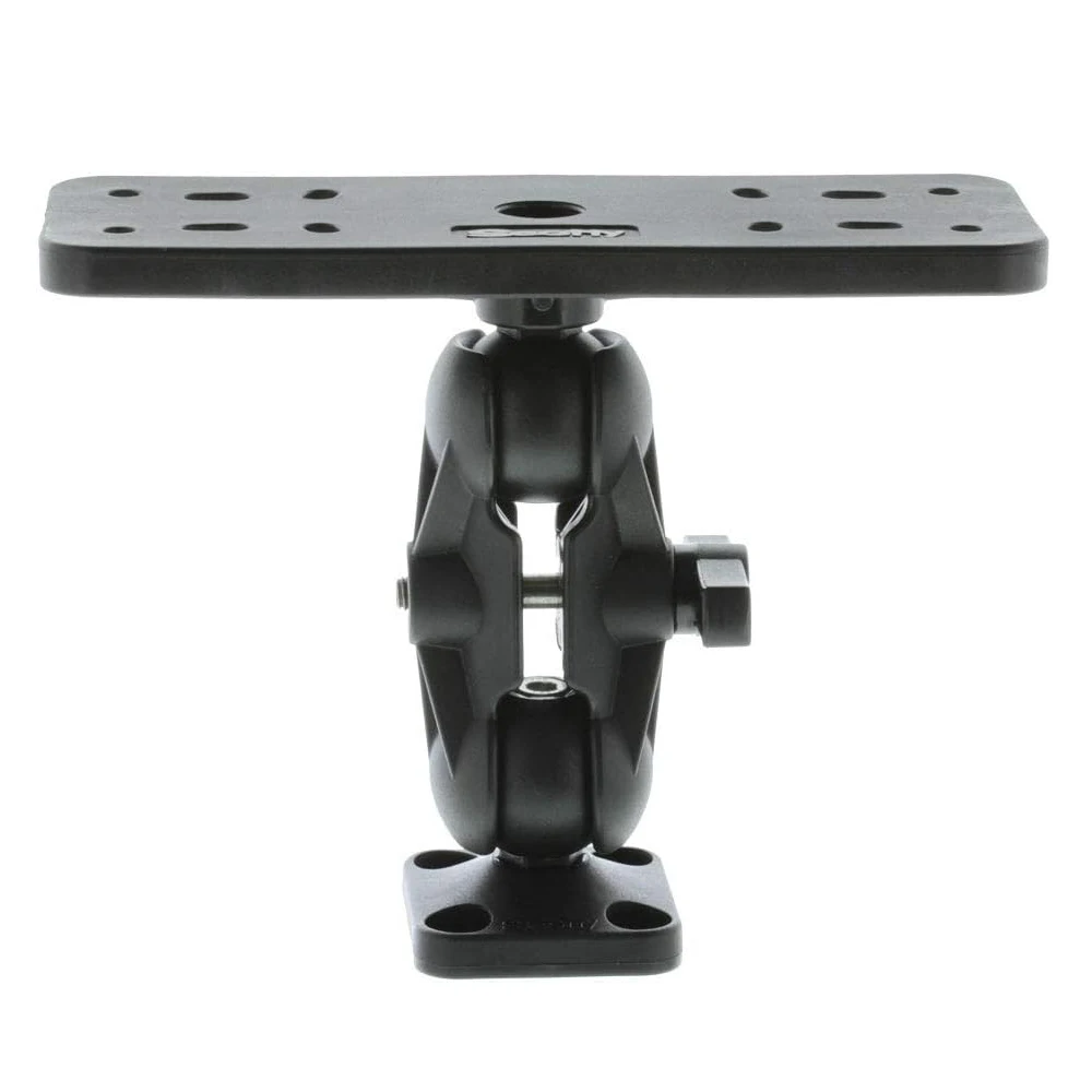 Large Black Ball-Mount Fish Finder with Universal Mounting Plate Fishing Products (B02)