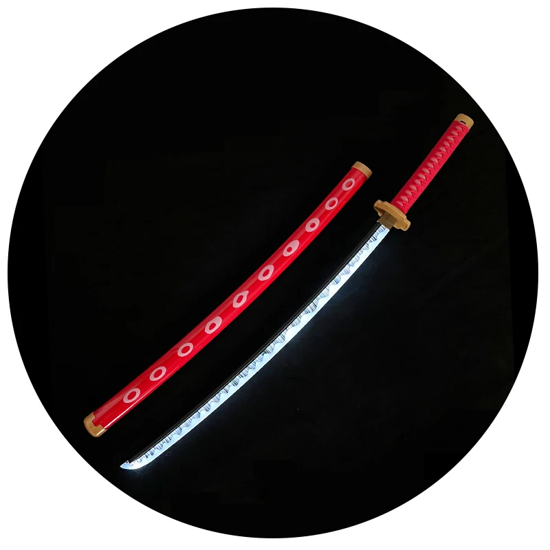 Factory Wholesale Anime One Piece Kozuki Toki Rechargeable Role Play Luminous Light Sword Toy Katana Swords for Cosplay Playing