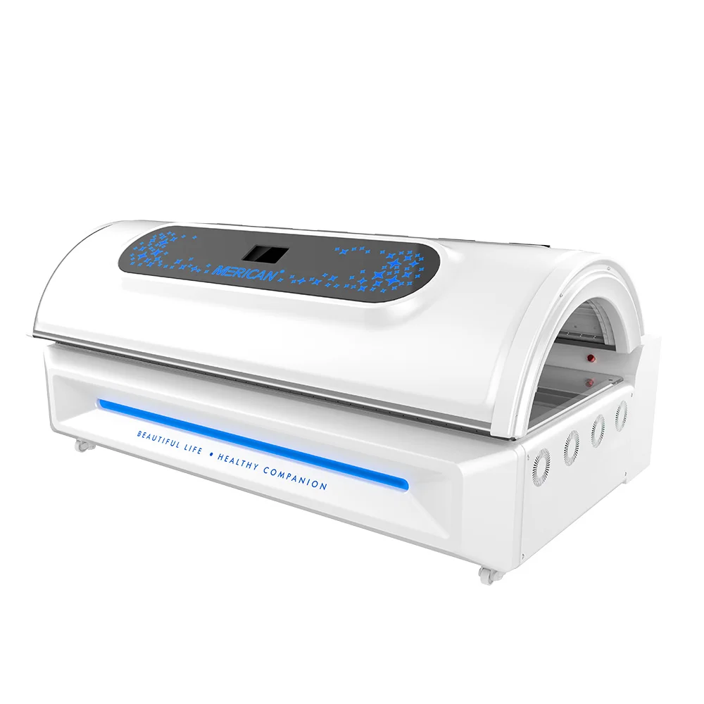 LED Beauty Red Light Therapy Bed near Infrared 660nm Photobiomodulation Device for Body Skin Rejuvenation Desktop Type