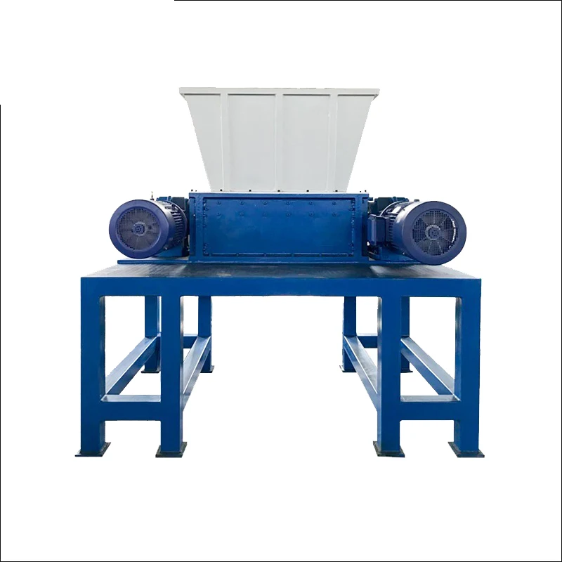 Widely used plastic bottles mini waste glass recycling small auto shredder machine for sale