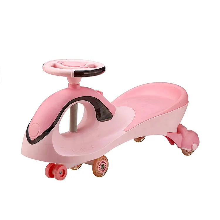 QITONG wholesale  kids musical with light wiggle car yoyo car baby swing car popular in the market