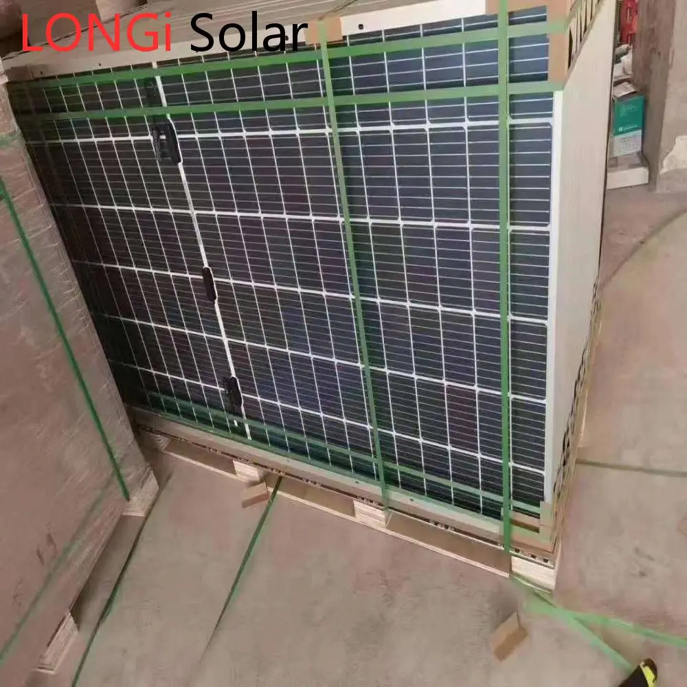 Longi 550W Hi-M05m LR5-72HPH солнечной энергии и он имеет высокую эффективность недорезанный технология клетки для энергетической системы на