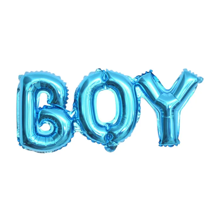 Wholesale Party Decoration Gender Reveal Baby Shower Blue 16' ITS A BOY Foil Balloons