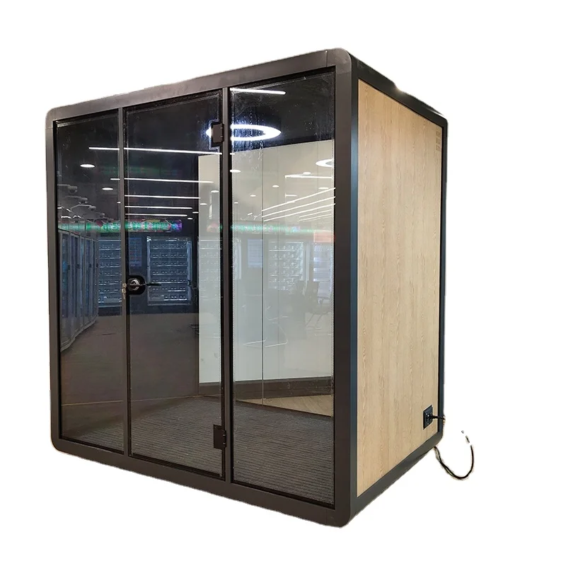 Pakistan Banquet Hall Soundproof Room Music Practice KTV Karaoke Singing Acoustic Sliding Movable Soundproof Room