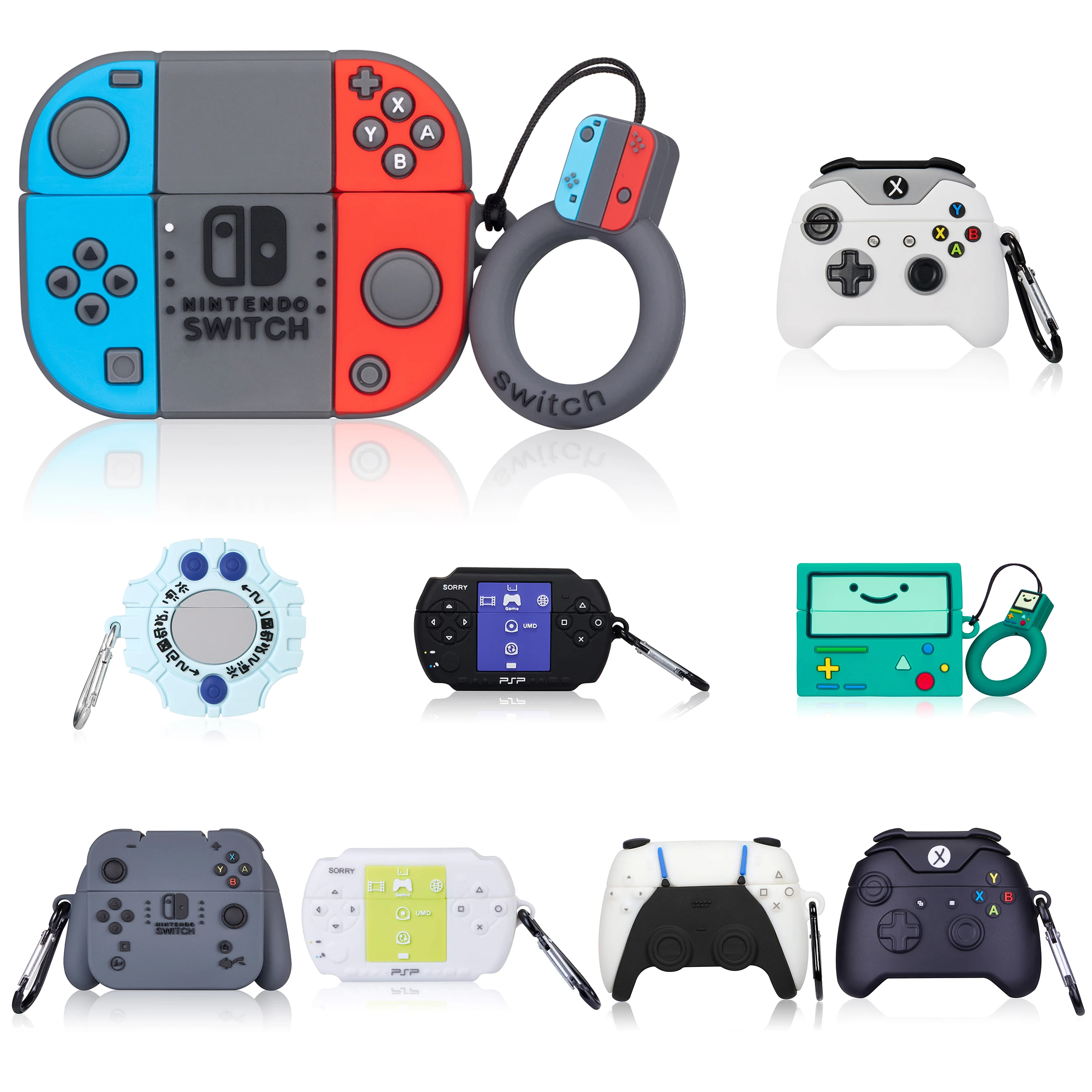 
Gemfits For Airpod Pro 3D Cases 2020 PS5 Controller Cover for Airpods Pro,Game Funny Case Custom for Airpod 3 