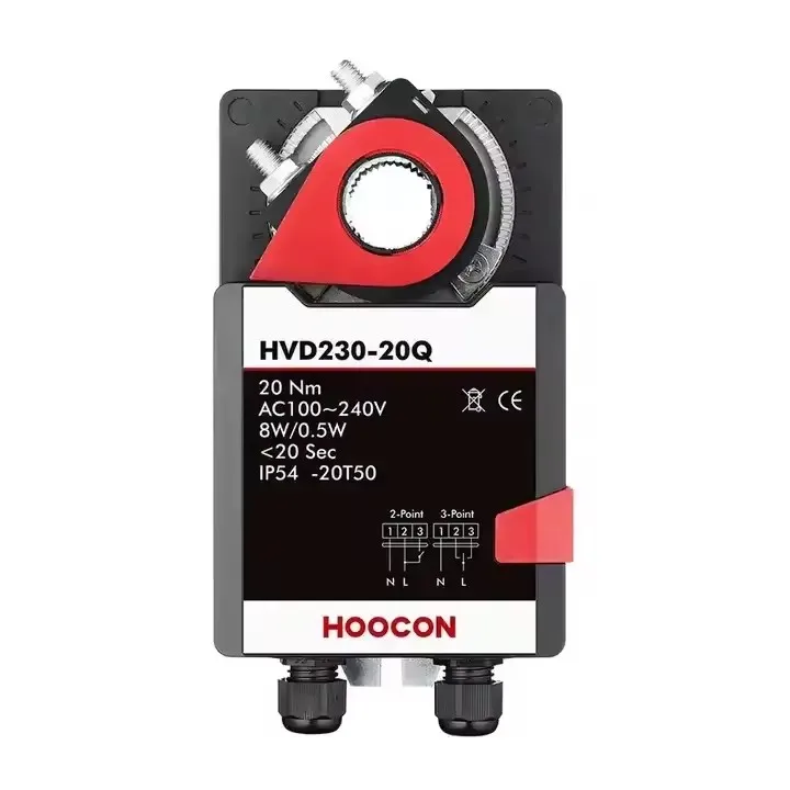 Factory Sale On-Off Control 20Nm Damper High Speed Air Damper Actuator 230V