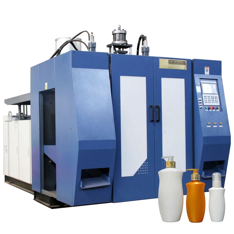 Машина для выдувного формования пластиковых бутылок с двойной станцией, машина для производства шампуней и бутылок