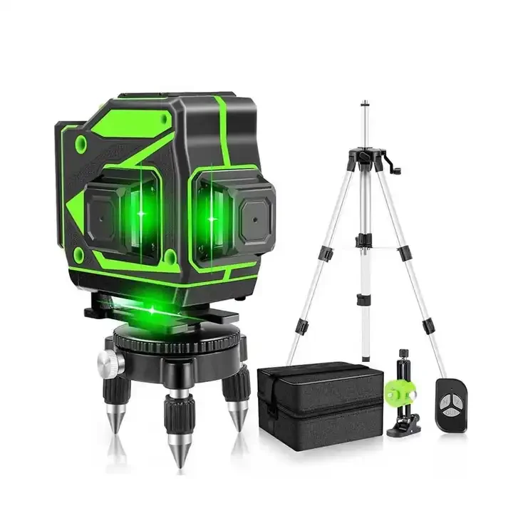 hot selling 360 Degree Machine Tool Lazer Leveler  12 Line 3d Laser Level Tile Laser Leveling Tool