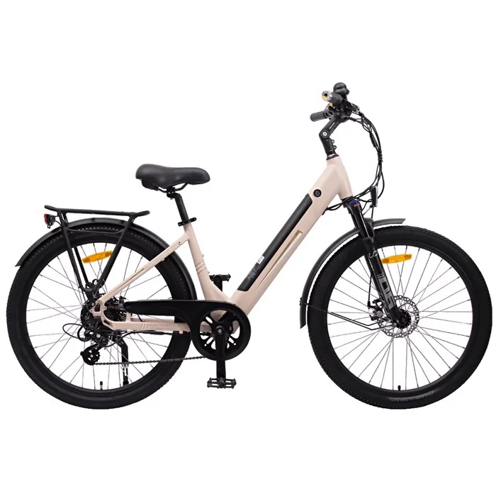 Step through integrated battery electric bike