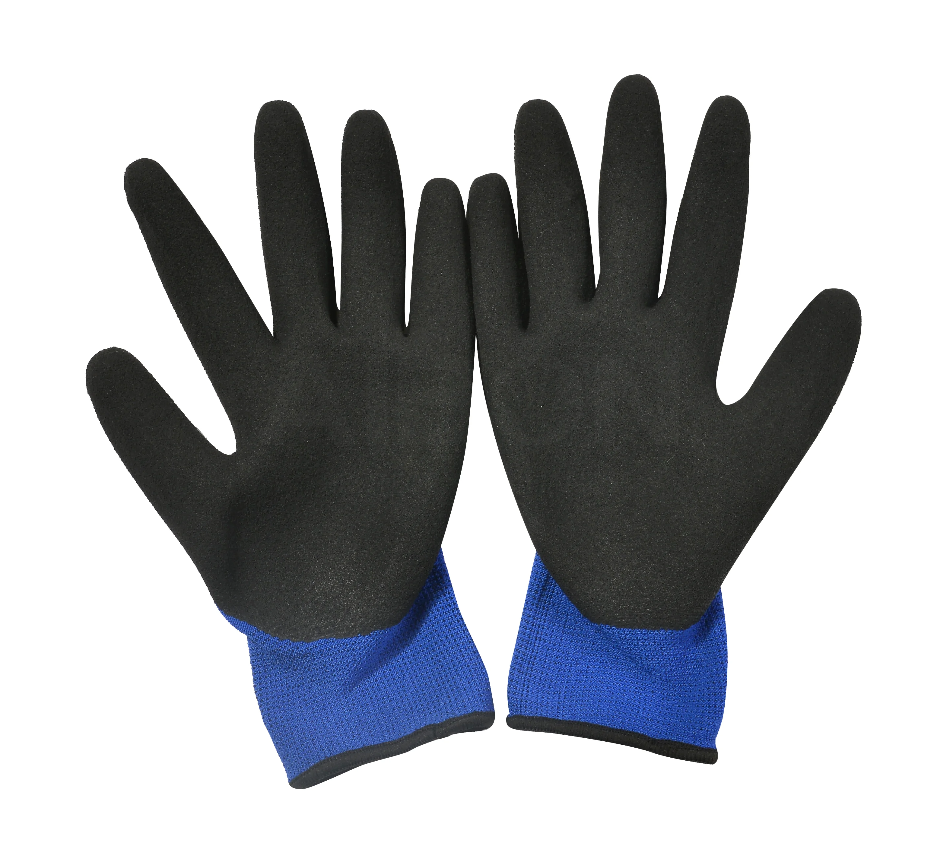 orange impact marine microfoam working cut resistant uncoated watabe nylon safety gloves silicone