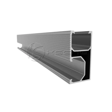 Wholesale aluminum solar structure mounting system pv solar mounting rail for solar panel