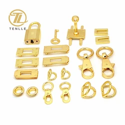 High quality custom zinc alloy  hardware accessories ring snap hook  lock  bag parts accessories for woman handbag