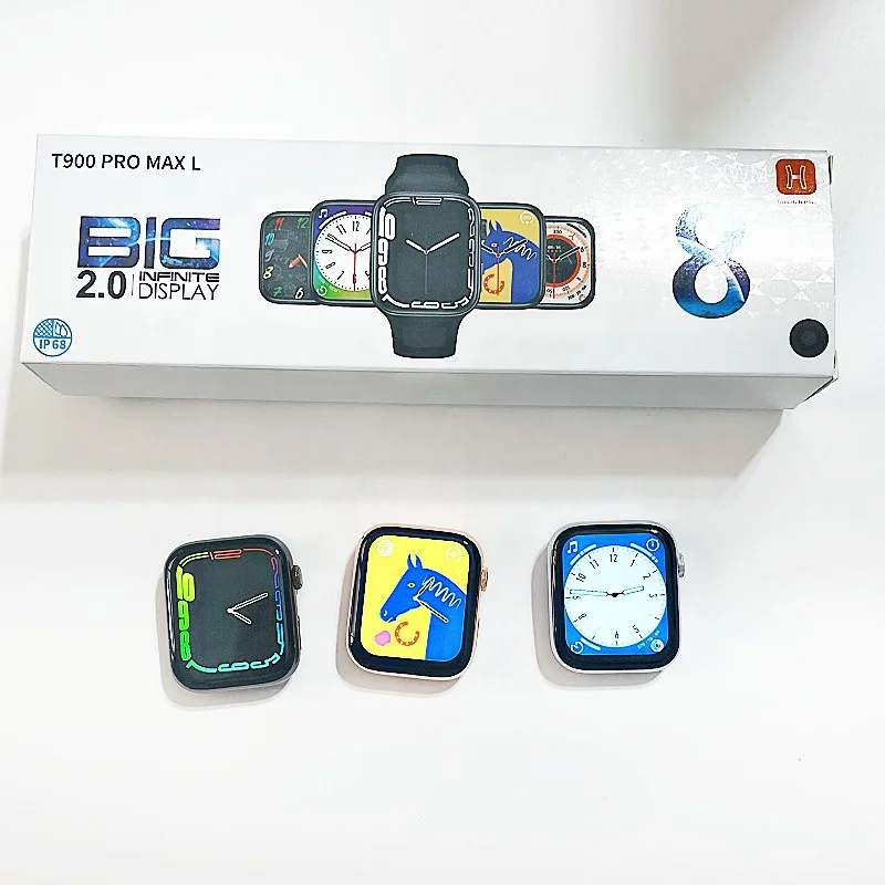 2022 Iwo 8 Smart Watch series 8 smart watch T900 PRO MAX smart watch hw22 pro series 8 T900 PRO MAX L smartwatch