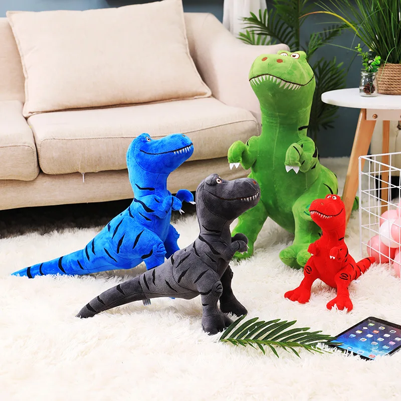 
55cm Super Soft Fabric Dinosaur Doll Hand Puppet Customized Stuffed Toy Dinosaurs 
