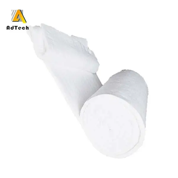Refractory Insulation 1260 Ceramic Fiber Thermal Blanket Insulation For Steam Pipe