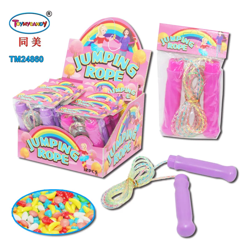 Лидер продаж 2020 качественная игрушка-Конфета от Toymy factory Спортивная игрушка с канатом и сладкими конфетами для детей