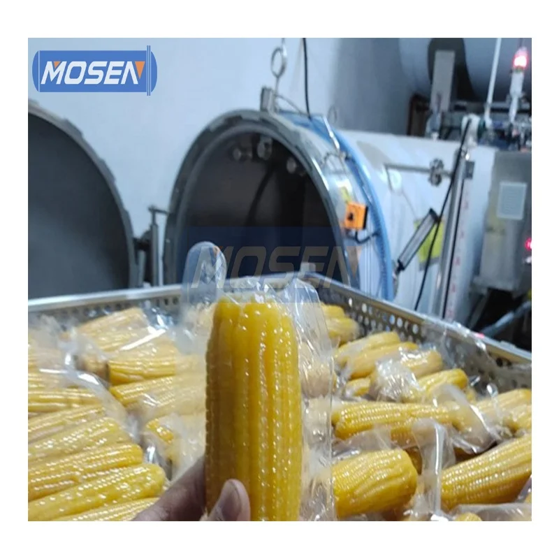 industrial steam food sterilizer retort autoclave for tuna canning processing machinery