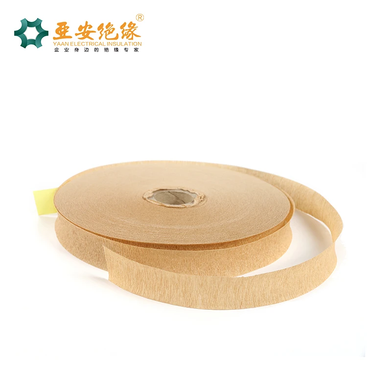 Yaan insulation materials flexible pipe transformer crepe insulation paper electrical insulating material insulation paper crepe
