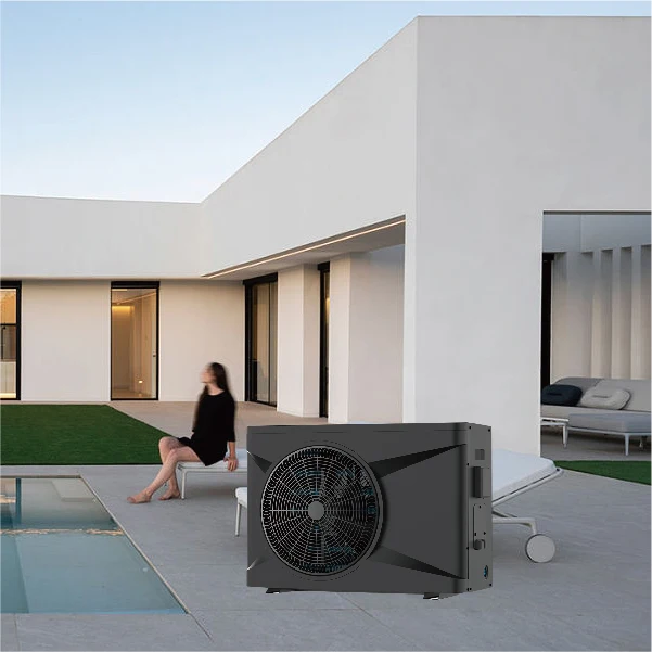 New Design Full DC Inverter Compressor Air Source Heat Pump Swimming Pool Heat Pump