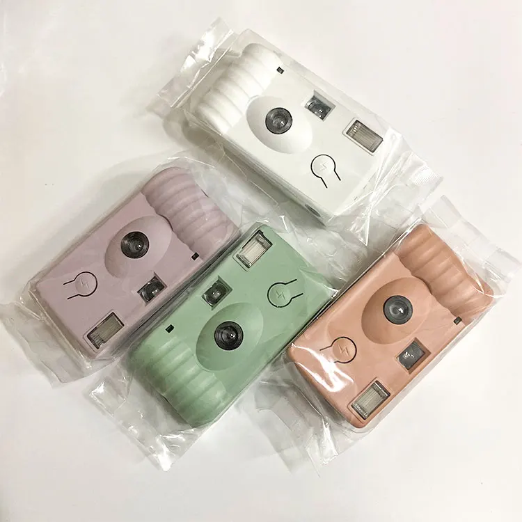 Wedding Camera Disposable 35MM Retro Vintage Disposable Promotional Mini Film Cameras With Color Film