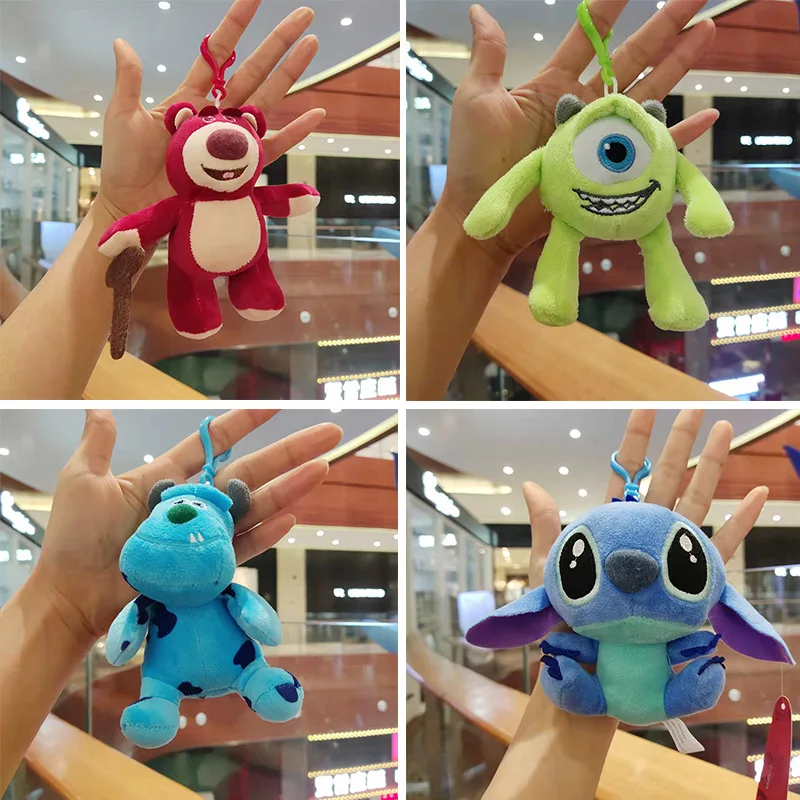 CE ASTM manufacturer custom 3d plush keychain toy with logo