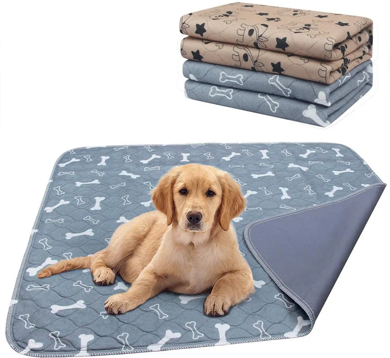 Hot Selling Pet Training Pads Padsdog Waterproof Pet Mat Reusable Washable Toddler Pet Supplies Pee Pad