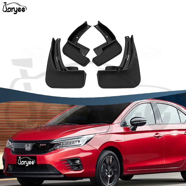 Front Rear Wheel Mud Flap Protector Splash Shield Fender Mudguard Accessory For Honda City Hatchback 2021 2022 Car Spare Part