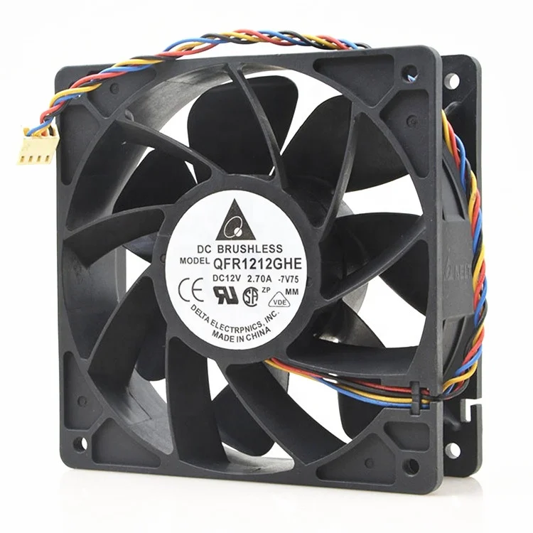 В наличии 120x120x38 Вентилятор охлаждения Dbpj1238b2g Dc 12v 3.2a шариковый подшипник 7000 об/мин для компьютера и мини-сервер