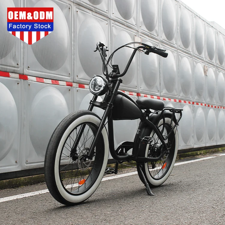 Europe Classic Vintage E Bicycle Retro Electric Bike Chopper Beach Cruiser Ebike Long Range Electric Cruiser Bike