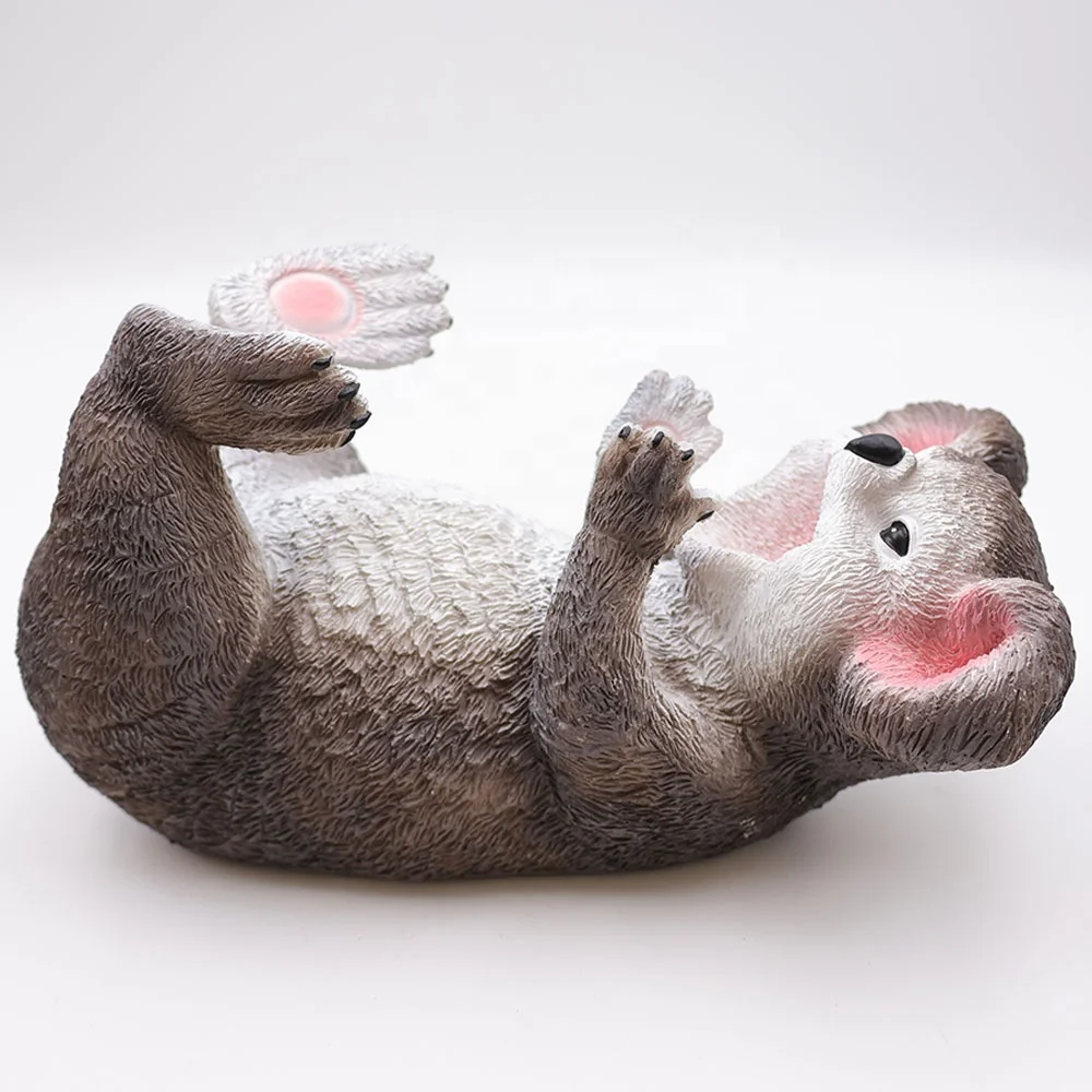 Personalized wholesale barware handmade decorative animal figurine resin single bottle rack polyresin koala wine bottle holder