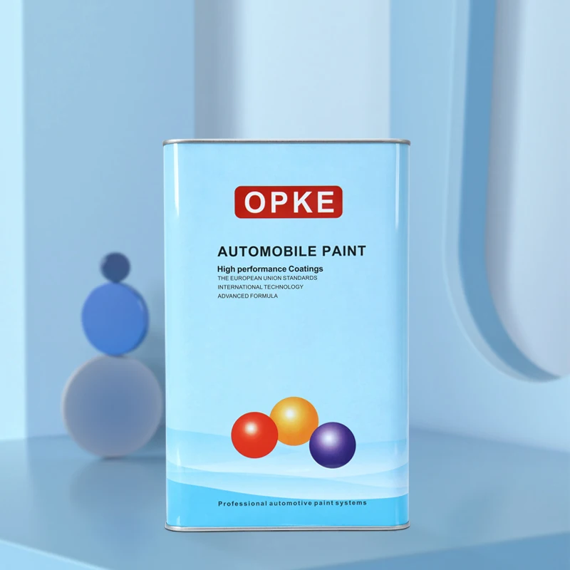Body Filler Car Paint OPKE 2K White Factory Supply Wholesale Price White Car Paint